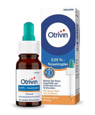 Otrivin 0,05% Nasentropfen, A-Nr.: 0040904 - 01