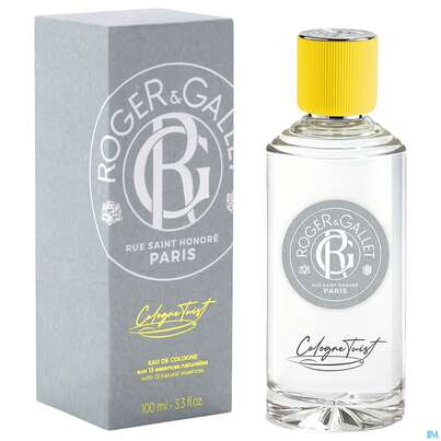 Sie sehen eine Packung Roger & Gallet Cologne Twist Eau De Cologne 100ml, Produktbild: 10 Roger & Gallet Cologne Twist Eau De Cologne 100ml, A-Nr.: 5931157 - 10