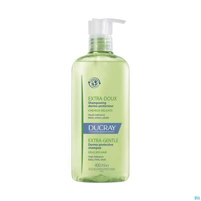 Sie sehen eine Packung Shampoon Ducray Extra Mild 400ml, Produktbild: 05 Shampoon Ducray Extra Mild 400ml, A-Nr.: 5567415 - 05