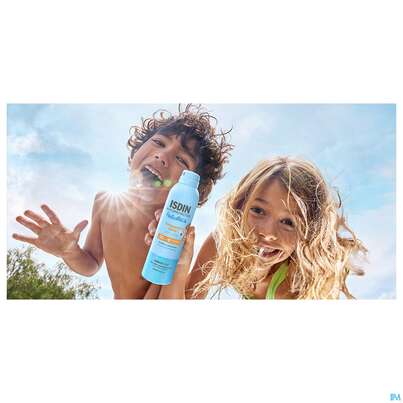 Sie sehen eine Packung Sonnenprodukte Isdin/fotoprotection Pediatrics Wet Skin Spray Lsf 50 250ml, Produktbild: 13 Sonnenprodukte Isdin/fotoprotection Pediatrics Wet Skin Spray Lsf 50 250ml, A-Nr.: 5570305 - 13