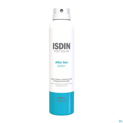 Sie sehen eine Packung Sonnenprodukte Isdin/post-solar After Sun Spray 200ml, Produktbild: 01 Sonnenprodukte Isdin/post-solar After Sun Spray 200ml, A-Nr.: 5570162 - 01
