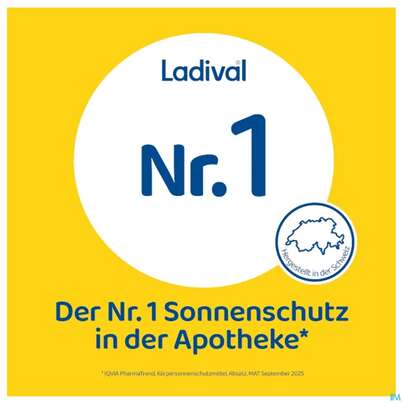 Sie sehen eine Packung Sonnenprodukte Ladival/aktiv Uv-lippenstift F50+ 4,8g, Produktbild: 08 Sonnenprodukte Ladival/aktiv Uv-lippenstift F50+ 4,8g, A-Nr.: 5934026 - 08