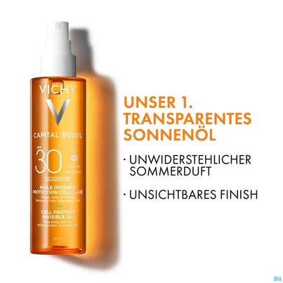 Sonnenprodukte Vichy/capital Soleil Cell Protect Oil Lsf50 200ml, A-Nr.: 5921176 - 04
