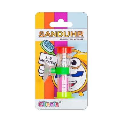 Sie sehen eine Packung Zahnputzuhr 1–3 Minuten, Produktbild: 01 Zahnputzuhr 1–3 Minuten, A-Nr.: 6124039 - 01