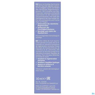 Sie sehen eine Packung Weleda Iris Nachtpflege 30ml, Produktbild: 04 Weleda Iris Nachtpflege 30ml, A-Nr.: 5848309 - 04
