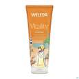 Sie sehen eine Packung Weleda Vitality Shower Cream Sanddorn 200ml, Produktbild: 01 Weleda Vitality Shower Cream Sanddorn 200ml, A-Nr.: 5909614 - 01