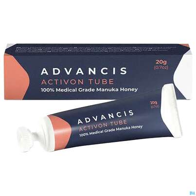 Sie sehen eine Packung Activon Antibacterial Manuka Honig Tube 20g 4st, Produktbild: 04 Activon Antibacterial Manuka Honig Tube 20g 4st, A-Nr.: 5710025 - 04