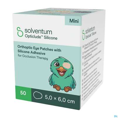 Augenpflaster Opticlude Silicone/girl Mini 5x 6cm 2737pg 50st, A-Nr.: 4531131 - 02
