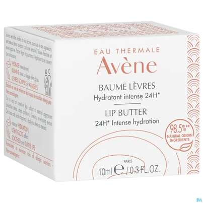 Avene Basislinie Feuchtigkeitsspendender Lippenbalsam Tiege 10ml, A-Nr.: 5939727 - 02