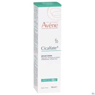 Sie sehen eine Packung Avene Cicalfate+ Repair-creme 100ml, Produktbild: 02 Avene Cicalfate+ Repair-creme 100ml, A-Nr.: 5920952 - 02