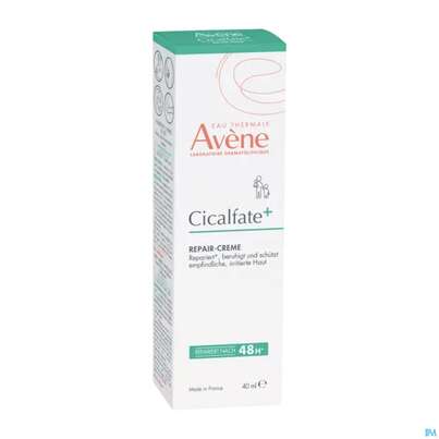 Sie sehen eine Packung Avene Cicalfate+ Repair-creme 40ml, Produktbild: 02 Avene Cicalfate+ Repair-creme 40ml, A-Nr.: 5920946 - 02