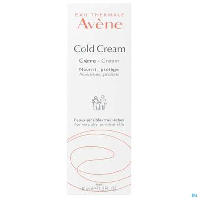 Sie sehen eine Packung Avene Cold Cream 100ml, Produktbild: 01 Avene Cold Cream 100ml, A-Nr.: 5939710 - 01