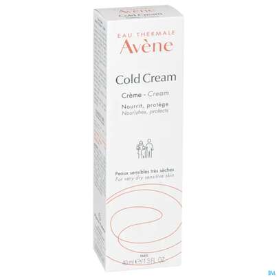 Sie sehen eine Packung Avene Cold Cream 100ml, Produktbild: 03 Avene Cold Cream 100ml, A-Nr.: 5939710 - 03
