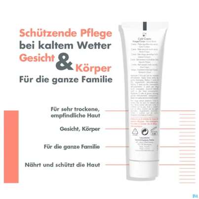 Sie sehen eine Packung Avene Cold Cream 100ml, Produktbild: 11 Avene Cold Cream 100ml, A-Nr.: 5939710 - 11