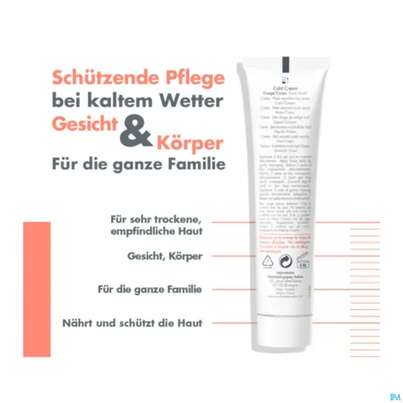 Sie sehen eine Packung Avene Cold Cream 100ml, Produktbild: 12 Avene Cold Cream 100ml, A-Nr.: 5939710 - 12
