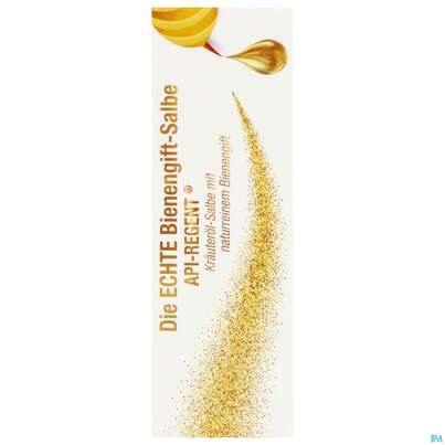 Sie sehen eine Packung Bienengift Salbe Echt Api Regent 50ml, Produktbild: 01 Bienengift Salbe Echt Api Regent 50ml, A-Nr.: 5849467 - 01