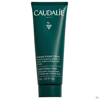 Sie sehen eine Packung Caudalie Vinoclean Instant Detox Maske 35ml, Produktbild: 02 Caudalie Vinoclean Instant Detox Maske 35ml, A-Nr.: 5886221 - 02