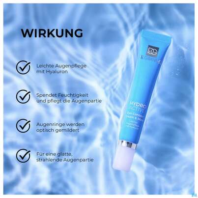 Sie sehen eine Packung Dr.grandel Hydro Active Eye Contour Cream +mask 41538 20ml, Produktbild: 08 Dr.grandel Hydro Active Eye Contour Cream +mask 41538 20ml, A-Nr.: 5893534 - 08