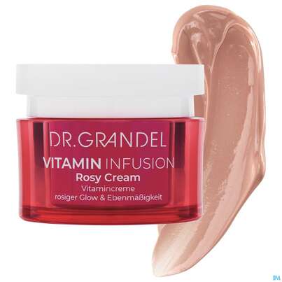 Sie sehen eine Packung Dr.grandel Vitamin Infusion Rosy Cream 41558 50ml, Produktbild: 09 Dr.grandel Vitamin Infusion Rosy Cream 41558 50ml, A-Nr.: 5893592 - 09
