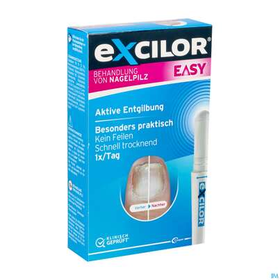 Sie sehen eine Packung Excilor Easy Pen Excilor Dosierstift 4ml, Produktbild: 02 Excilor Easy Pen Excilor Dosierstift 4ml, A-Nr.: 5960489 - 02