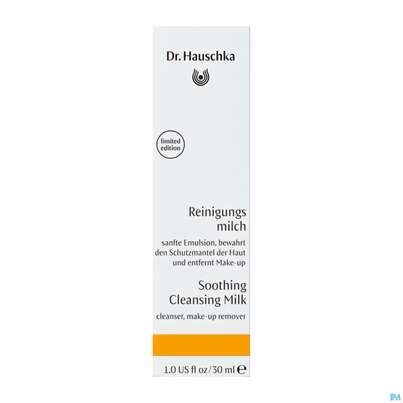 Sie sehen eine Packung Hauschka Dr. Kosmetik Gesichtspflege Reinigungsmilch Sondergroesse 30ml, Produktbild: 01 Hauschka Dr. Kosmetik Gesichtspflege Reinigungsmilch Sondergroesse 30ml, A-Nr.: 4024061 - 01