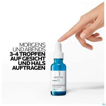 Sie sehen eine Packung La Roche Posay Hyalu B5 Gesicht Antifalten Suract Serum 30ml, Produktbild: 06 La Roche Posay Hyalu B5 Gesicht Antifalten Suract Serum 30ml, A-Nr.: 5976697 - 06