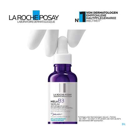 Sie sehen eine Packung La Roche Posay Mela B3 Serum Jumbo 50ml, Produktbild: 05 La Roche Posay Mela B3 Serum Jumbo 50ml, A-Nr.: 5957783 - 05