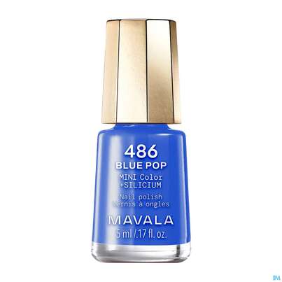 Sie sehen eine Packung Mavala Nagellack Pop Wave +si 486 Blue 5ml, Produktbild: 02 Mavala Nagellack Pop Wave +si 486 Blue 5ml, A-Nr.: 5969993 - 02