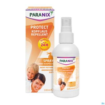 Sie sehen eine Packung Paranix Protect Spray 50000 100ml, Produktbild: 05 Paranix Protect Spray 50000 100ml, A-Nr.: 5933363 - 05