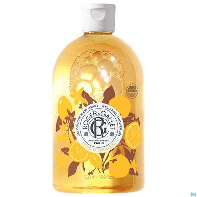 Sie sehen eine Packung Roger & Gallet Bois Dorange Wellbeing Shower Gel Jumbo Groesse 500ml, Produktbild: 02 Roger & Gallet Bois Dorange Wellbeing Shower Gel Jumbo Groesse 500ml, A-Nr.: 5917105 - 02