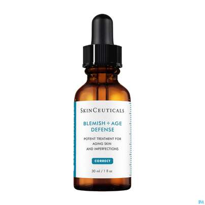 Sie sehen eine Packung Skinceuticals Blemish +age Defense Serum 30ml, Produktbild: 01 Skinceuticals Blemish +age Defense Serum 30ml, A-Nr.: 3827645 - 01