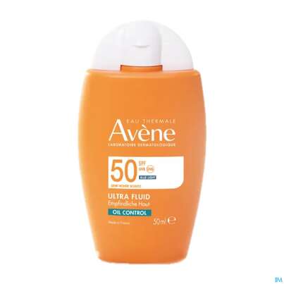 Sie sehen eine Packung Sonnenprodukte Avene Ultra/fluid Oil Control Spf50 50ml, Produktbild: 06 Sonnenprodukte Avene Ultra/fluid Oil Control Spf50 50ml, A-Nr.: 5899152 - 06