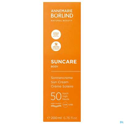 Sie sehen eine Packung Sonnenprodukte Boerlind Sun Suncare Body Sonnencreme Lsf50 60390 200ml, Produktbild: 02 Sonnenprodukte Boerlind Sun Suncare Body Sonnencreme Lsf50 60390 200ml, A-Nr.: 5953348 - 02