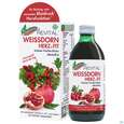 Sie sehen eine Packung Weissdorn Herz+fit Granatapfel Revital Alkoholfrei Kraeuter Fruechte 330ml, Produktbild: 02 Weissdorn Herz+fit Granatapfel Revital Alkoholfrei Kraeuter Fruechte 330ml, A-Nr.: 3725790 - 02