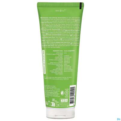 Sie sehen eine Packung Weleda Refresh Shower Cream Citrus 200ml, Produktbild: 03 Weleda Refresh Shower Cream Citrus 200ml, A-Nr.: 5909620 - 03