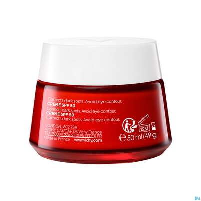 Sie sehen eine Packung Vichy Liftactiv B3 Anti-pigmentflecken Creme Lsf50 50ml, Produktbild: 22 Vichy Liftactiv B3 Anti-pigmentflecken Creme Lsf50 50ml, A-Nr.: 5662504 - 22