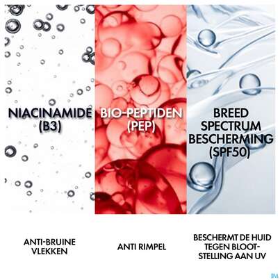 Sie sehen eine Packung Vichy Liftactiv B3 Anti-pigmentflecken Creme Lsf50 50ml, Produktbild: 32 Vichy Liftactiv B3 Anti-pigmentflecken Creme Lsf50 50ml, A-Nr.: 5662504 - 32