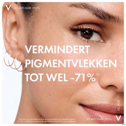 Sie sehen eine Packung Vichy Liftactiv B3 Anti-pigmentflecken Creme Lsf50 50ml, Produktbild: 34 Vichy Liftactiv B3 Anti-pigmentflecken Creme Lsf50 50ml, A-Nr.: 5662504 - 34