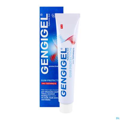 Sie sehen eine Packung Zahnpaste Gengigel 75ml, Produktbild: 08 Zahnpaste Gengigel 75ml, A-Nr.: 5826331 - 08