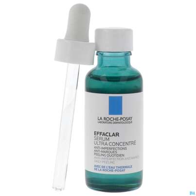 Sie sehen eine Packung La Roche Posay Gesichtspflege Effaclar Serum Hochkonzentriert 30ml, Produktbild: 13 La Roche Posay Gesichtspflege Effaclar Serum Hochkonzentriert 30ml, A-Nr.: 5342604 - 13