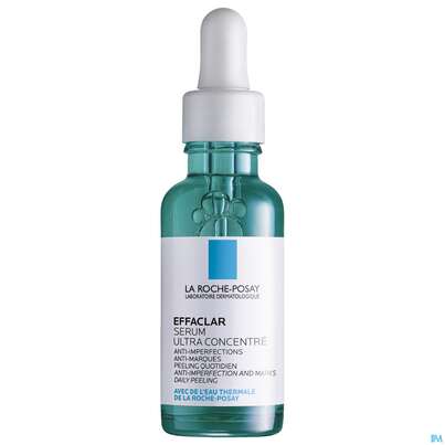 Sie sehen eine Packung La Roche Posay Gesichtspflege Effaclar Serum Hochkonzentriert 30ml, Produktbild: 14 La Roche Posay Gesichtspflege Effaclar Serum Hochkonzentriert 30ml, A-Nr.: 5342604 - 14