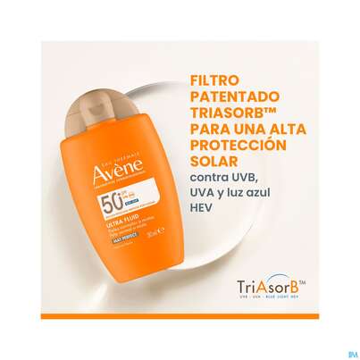 Sie sehen eine Packung Sonnenprodukte Avene Ultra/fluid Pefector Lf50+ 50ml, Produktbild: 13 Sonnenprodukte Avene Ultra/fluid Pefector Lf50+ 50ml, A-Nr.: 5826420 - 13