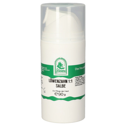 Sie sehen eine Packung LOEWENZAHN 1:1 SALBE 90G, Produktbild: 01 LOEWENZAHN 1:1 SALBE 90G, A-Nr.: 5637541 - 01