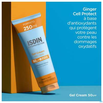 Sie sehen eine Packung Sonnenprodukte Isdin/fotoprotection Gel Cream Lsf 50 250ml, Produktbild: 08 Sonnenprodukte Isdin/fotoprotection Gel Cream Lsf 50 250ml, A-Nr.: 5670685 - 08