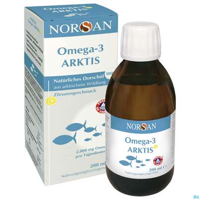 Omega -3 Norsan Arktis/oel +vitamin D3 200ml, A-Nr.: 5440755 - 04