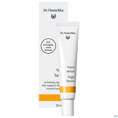 Sie sehen eine Packung Hauschka Dr. Kosmetik Gesichtspflege Nachtserum Kleingroesse 2,5ml, Produktbild: 05 Hauschka Dr. Kosmetik Gesichtspflege Nachtserum Kleingroesse 2,5ml, A-Nr.: 4329659 - 05