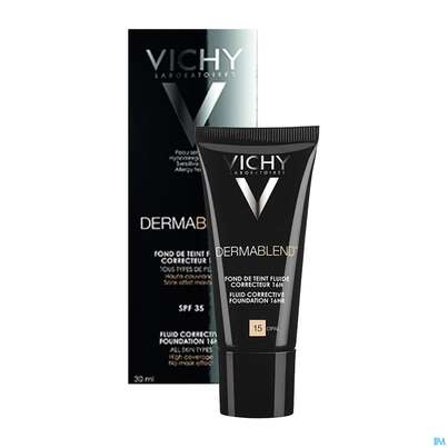 Vichy Dermablend Kompakt-creme-make-up Nuance 15 Opal 9,5g, A-Nr.: 4150512 - 07