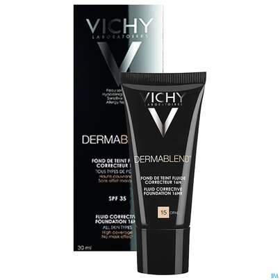 Vichy Dermablend Kompakt-creme-make-up Nuance 15 Opal 9,5g, A-Nr.: 4150512 - 08
