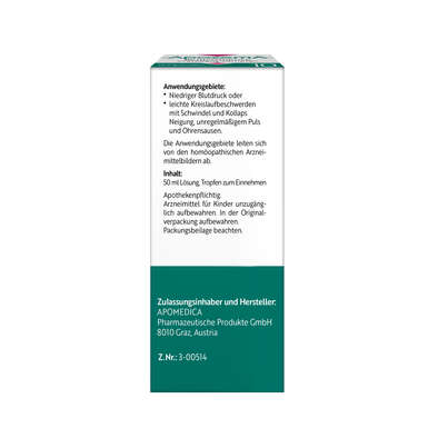 Sie sehen eine Packung Apozema® Nr. 11 Blutniederdruck-Tropfen, Produktbild: 06 Apozema® Nr. 11 Blutniederdruck-Tropfen, A-Nr.: 0987816 - 06