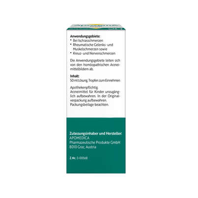 Apozema® Nr. 20 Ischias-Tropfen, A-Nr.: 0987733 - 06